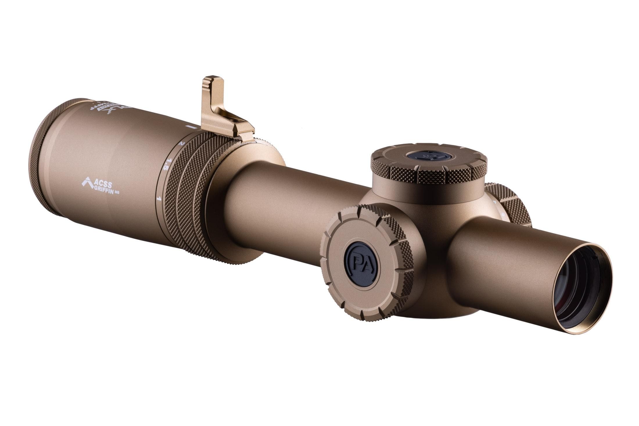 Primary Arms Compact PLxC 1-8X24 FFP Rifle Scope - Illuminated